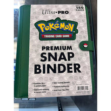 Load image into Gallery viewer, POKEMON GREEN 4-POCKET PREMIUM SNAP BINDER