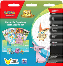 Load image into Gallery viewer, [LIMIT 2] 30th Celebration Battle Deck [Espeon ex]  Release: 10/30/2026 (Copy)
