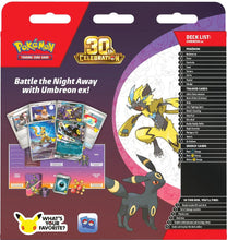Load image into Gallery viewer, [LIMIT 2] 30th Celebration Battle Deck [Umbreon ex]  Release: 10/30/2026
