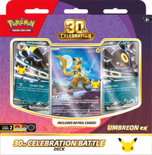 Load image into Gallery viewer, [LIMIT 2] 30th Celebration Battle Deck [Umbreon ex]  Release: 10/30/2026

