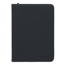 Load image into Gallery viewer, BCW Black 9-Pocket Z-Folio LX Leatherette Album HOLDS 360 CARDS
