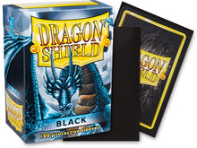 Load image into Gallery viewer, Dragon Shield Sleeves: Standard Classic - Black 100CT
