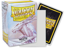 Load image into Gallery viewer, Dragon Shield Sleeves: Standard Matte - White 100CT
