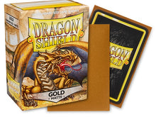 Load image into Gallery viewer, Dragon Shield Sleeves: Standard Matte - Gold 100CT
