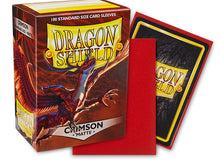 Load image into Gallery viewer, Dragon Shield Sleeves: Standard Matte - Crimson 100CT
