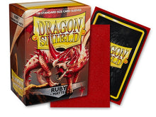 Load image into Gallery viewer, Dragon Shield Sleeves: Standard Matte - Ruby 100CT
