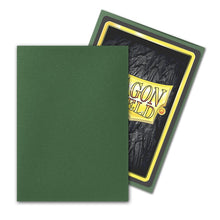 Load image into Gallery viewer, Dragon Shield Sleeves: Standard Matte - Forest Green 100CT
