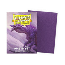 Load image into Gallery viewer, Dragon Shield Sleeves: Standard Matte - Amethyst 100CT
