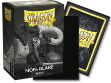 Load image into Gallery viewer, Dragon Shield Sleeves: Standard Non-Glare Matte - Black 100CT
