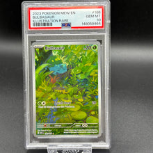 Load image into Gallery viewer, Bulbasaur 166/165 Sv: Scarlet &amp; Violet 151 Holo PSA 10
