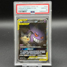 Load image into Gallery viewer, 2023 Pokemon CSM2b Chinese #163 Gengar &amp; Mimikyu Gx PSA 10 GEM MINT
