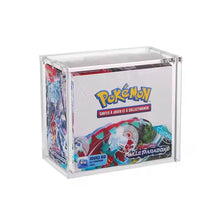 Load image into Gallery viewer, Pokemon Booster Box Protective Acrylic Case Magnetic Lid
