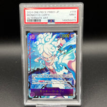 Load image into Gallery viewer, 2024 ONE PIECE JAPANESE PRB01 ALT ART MONKEY D. LUFFY PSA 10
