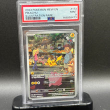 Load image into Gallery viewer, Pikachu - 173/165 - SV: Scarlet &amp; Violet 151 PSA 9
