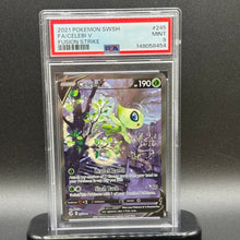 Load image into Gallery viewer, 2021 Celebi V 245/264 Alt Art Fusion Strike PSA 9
