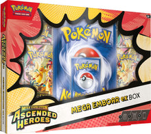 Load image into Gallery viewer, Pokemon Mega Evolutions 2.5 Ascended Heroes Mega ex Box
