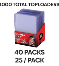 Load image into Gallery viewer, Ultra Pro: Standard 3 x 4" Top Loader CASE

